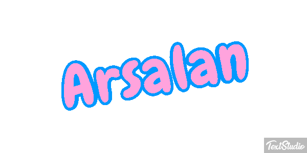 Arsalan Texteffekt
