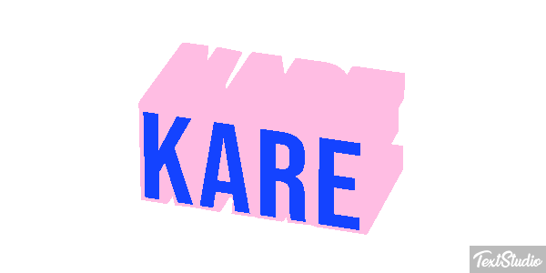 Kare Effetto testo