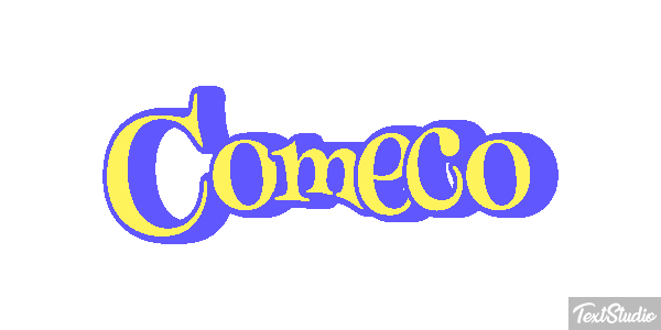 Começo Text effect