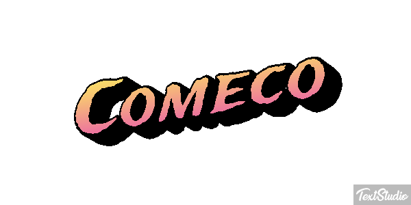 Começo Text effect