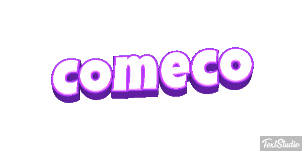 Começo Text effect