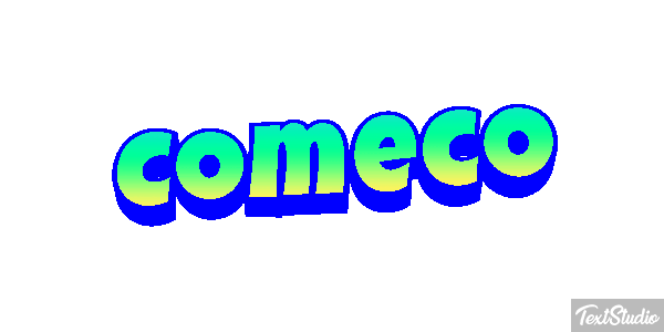 Começo Text effect