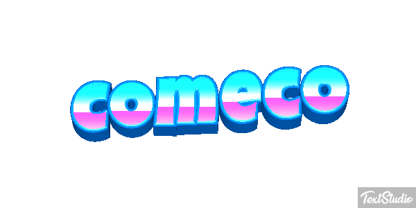 Começo Text effect
