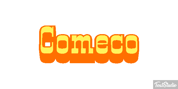 Começo Text effect