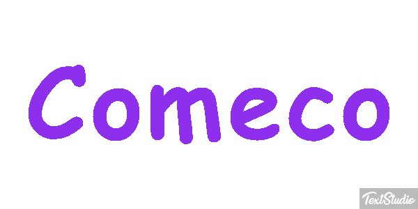 Começo Text effect