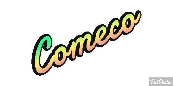 Começo Text effect