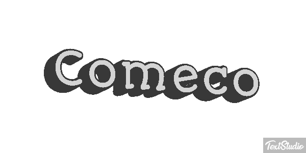 Começo Text effect