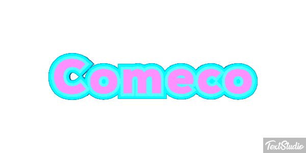 Começo Text effect