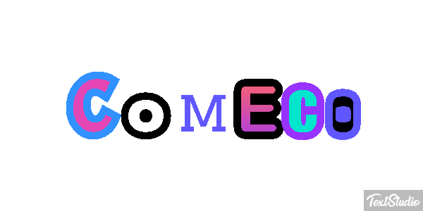 Começo Text effect