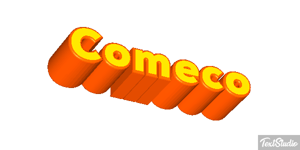 Começo Text effect