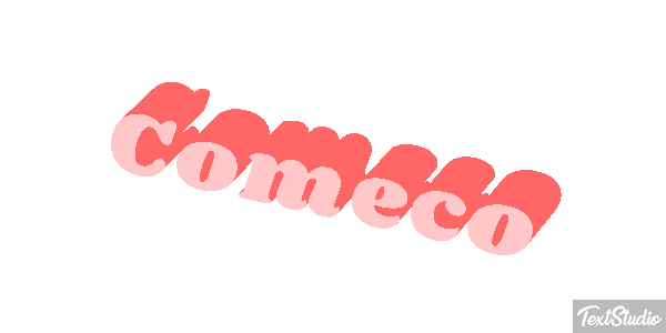 Começo Text effect