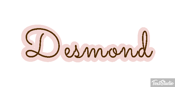 Desmond テキスト効果