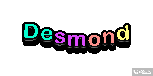 Desmond テキスト効果