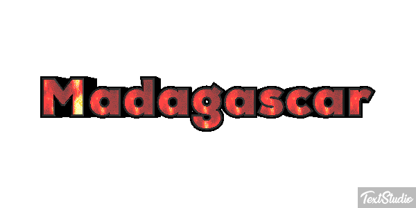 Madagascar Text effect