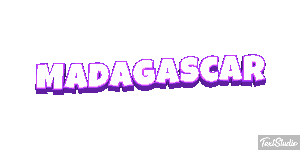 Madagascar Text effect