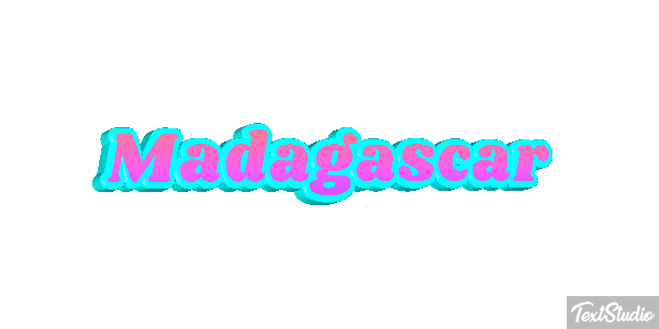 Madagascar Text effect
