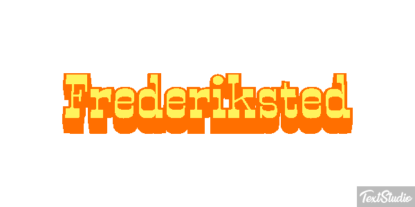 Frederiksted Efekt tekstowy