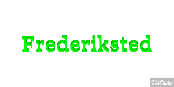 Frederiksted Efekt tekstowy