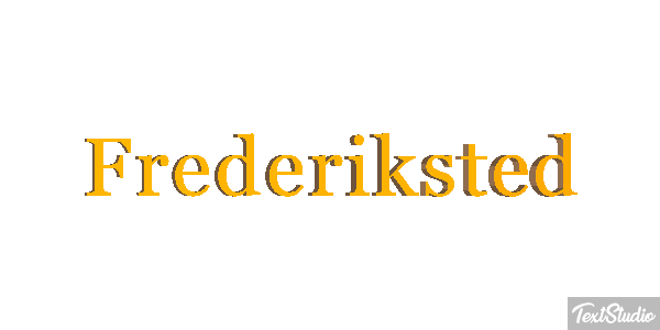 Frederiksted Efekt tekstowy
