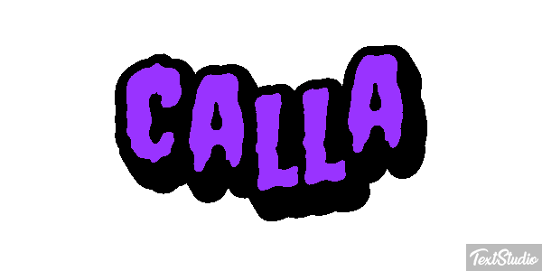 Calla Text effect