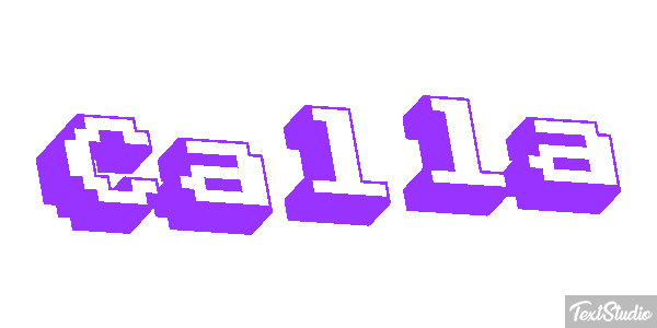 Calla Text effect