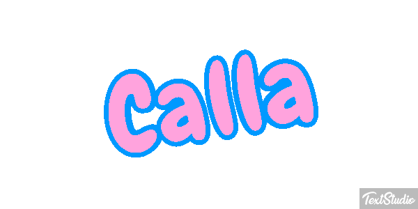 Calla Text effect