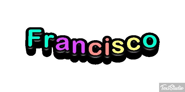 Francisco Tekst effect