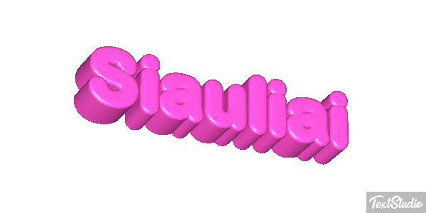Šiauliai Effetto testo