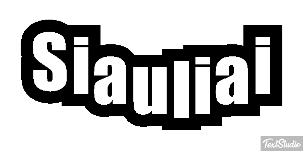 Šiauliai Effetto testo
