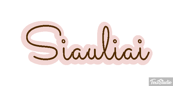 Šiauliai Effetto testo