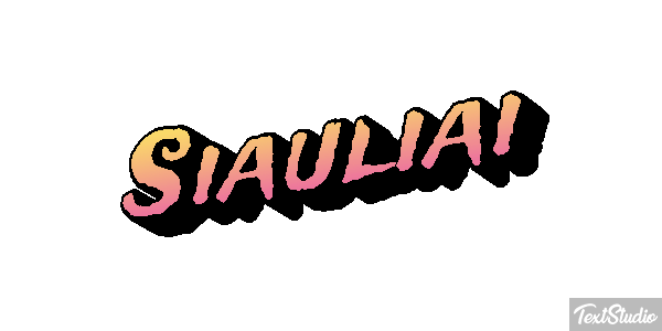 Šiauliai Effetto testo