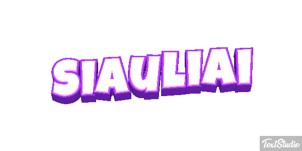 Šiauliai Effetto testo