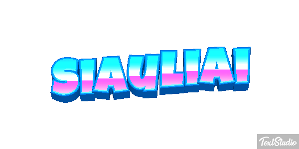 Šiauliai Effetto testo
