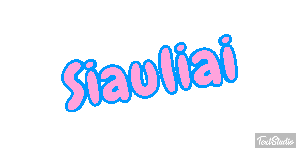 Šiauliai Effetto testo