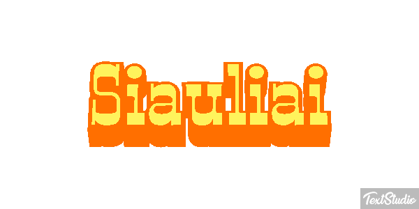 Šiauliai Effetto testo