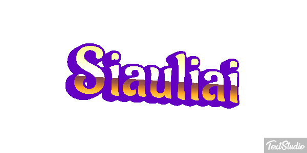 Šiauliai Effetto testo