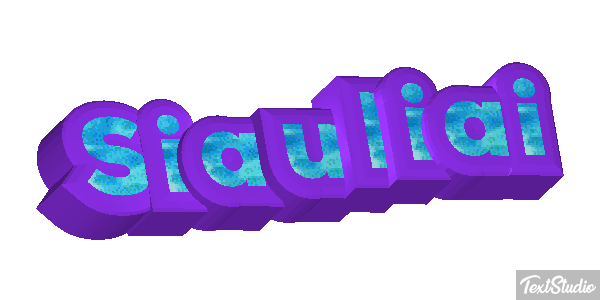Šiauliai Effetto testo