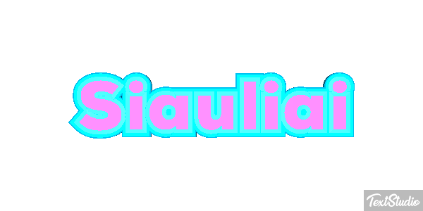 Šiauliai Effetto testo