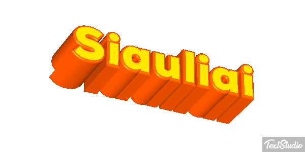 Šiauliai Effetto testo