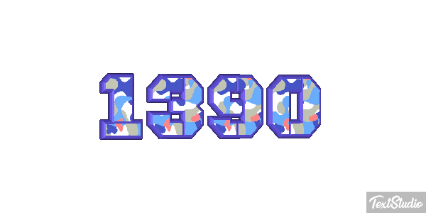 1390 Text effect