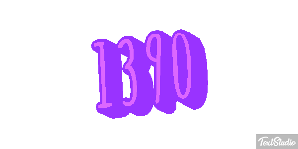 1390 Text effect