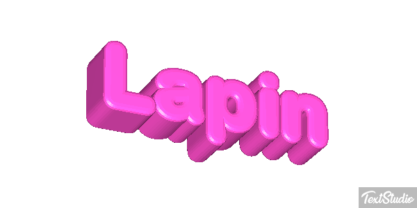 Lapin Effetto testo