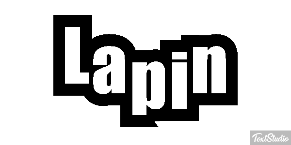 Lapin Effetto testo