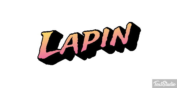 Lapin Effetto testo