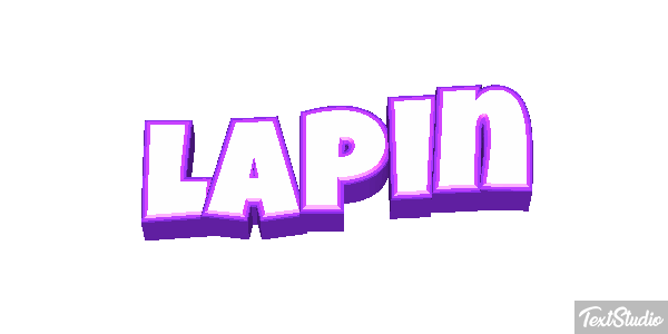 Lapin Effetto testo