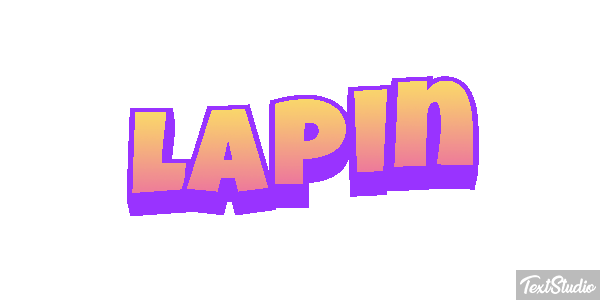 Lapin Effetto testo