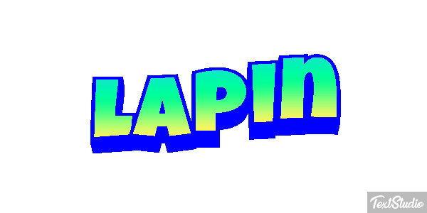 Lapin Effetto testo
