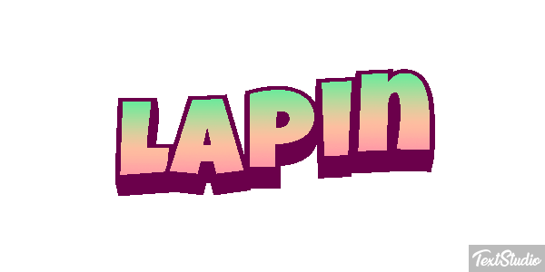 Lapin Effetto testo
