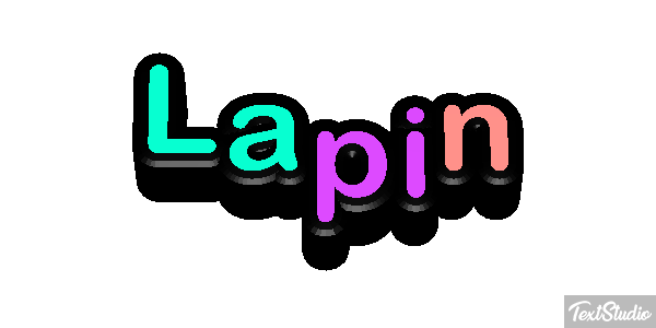 Lapin Effetto testo