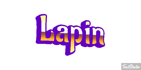 Lapin Effetto testo